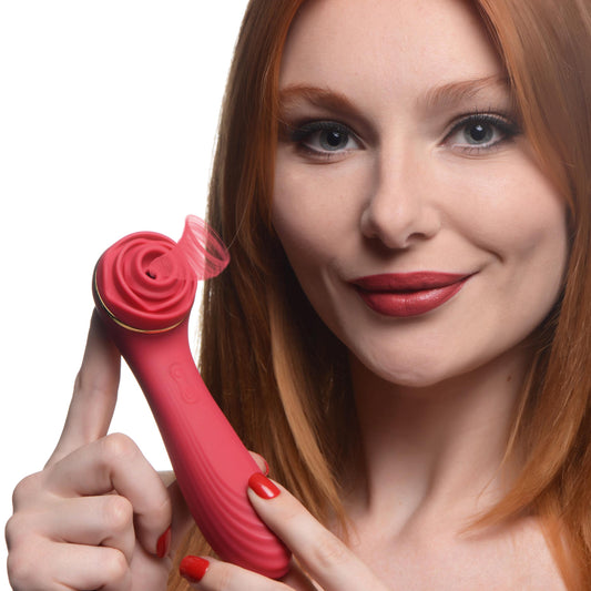 Passion Petals 10x Silicone Suction Rose Vibrator