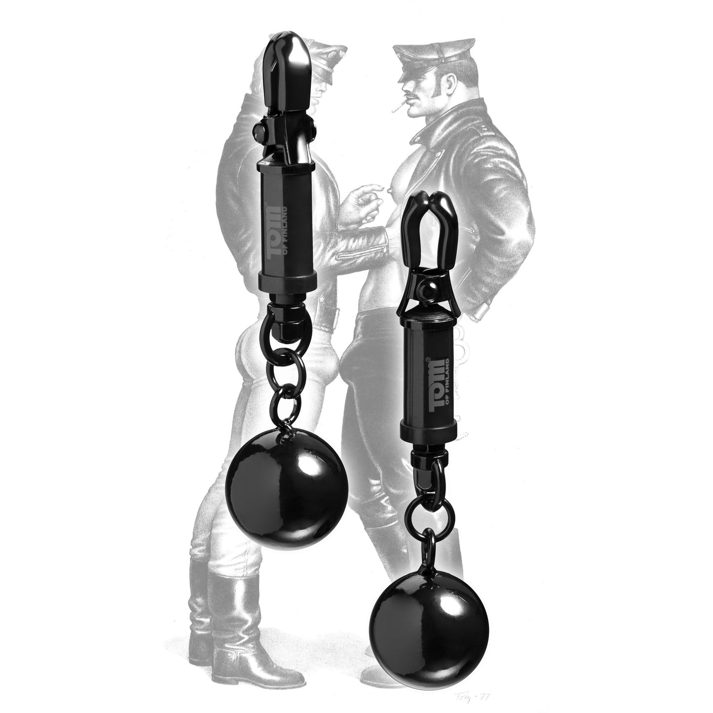 Tom Of Finland Barrel Nipple Clamps